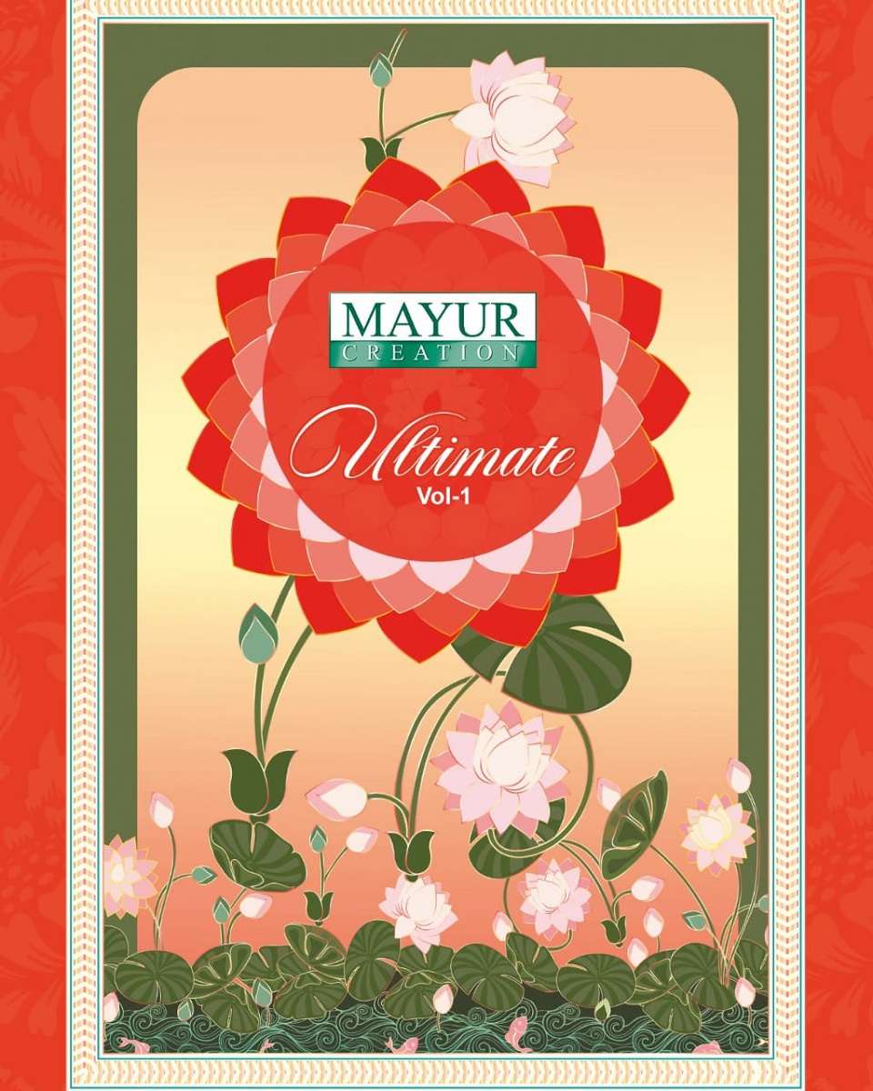 ULTIMATE VOL-1 BY MAYUR CREATION 1001 TO 1010 SERIES COTTON PRINTED DRESSES