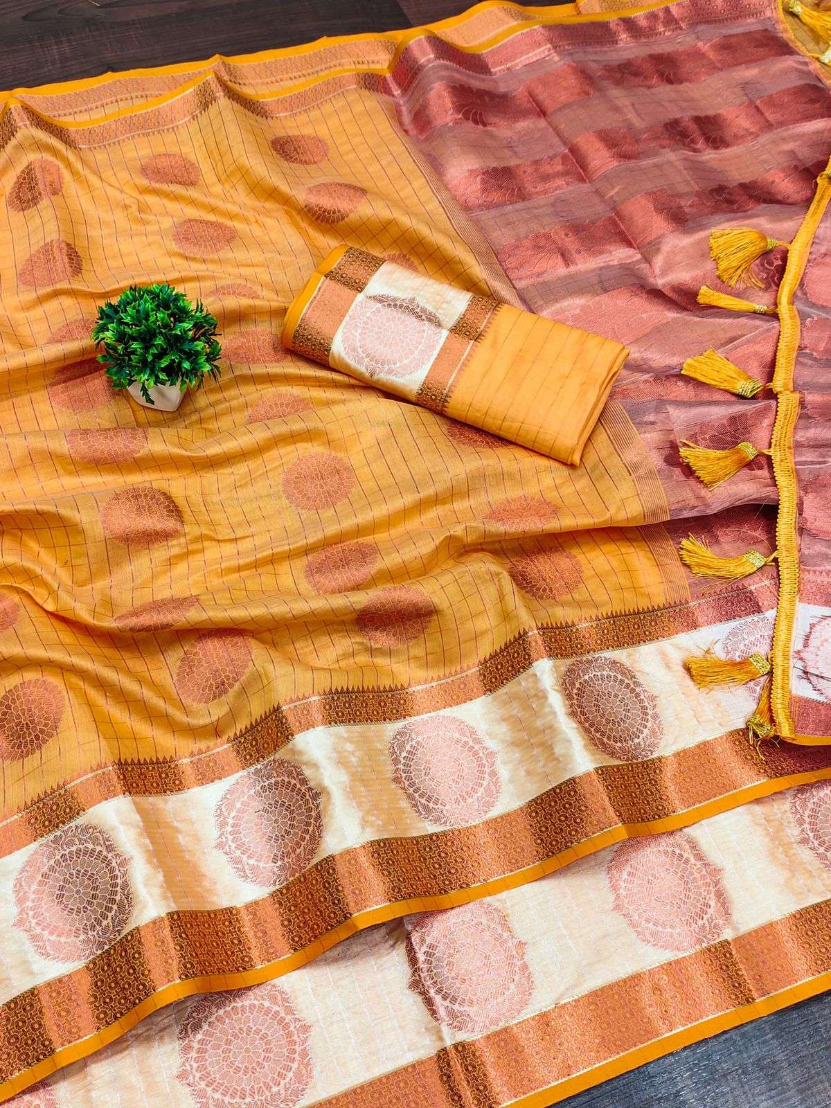 AMMY VOL-52 BY ASLIWHOLESALE DESIGNER SOFT COTTON SILK WEAVING SAREES