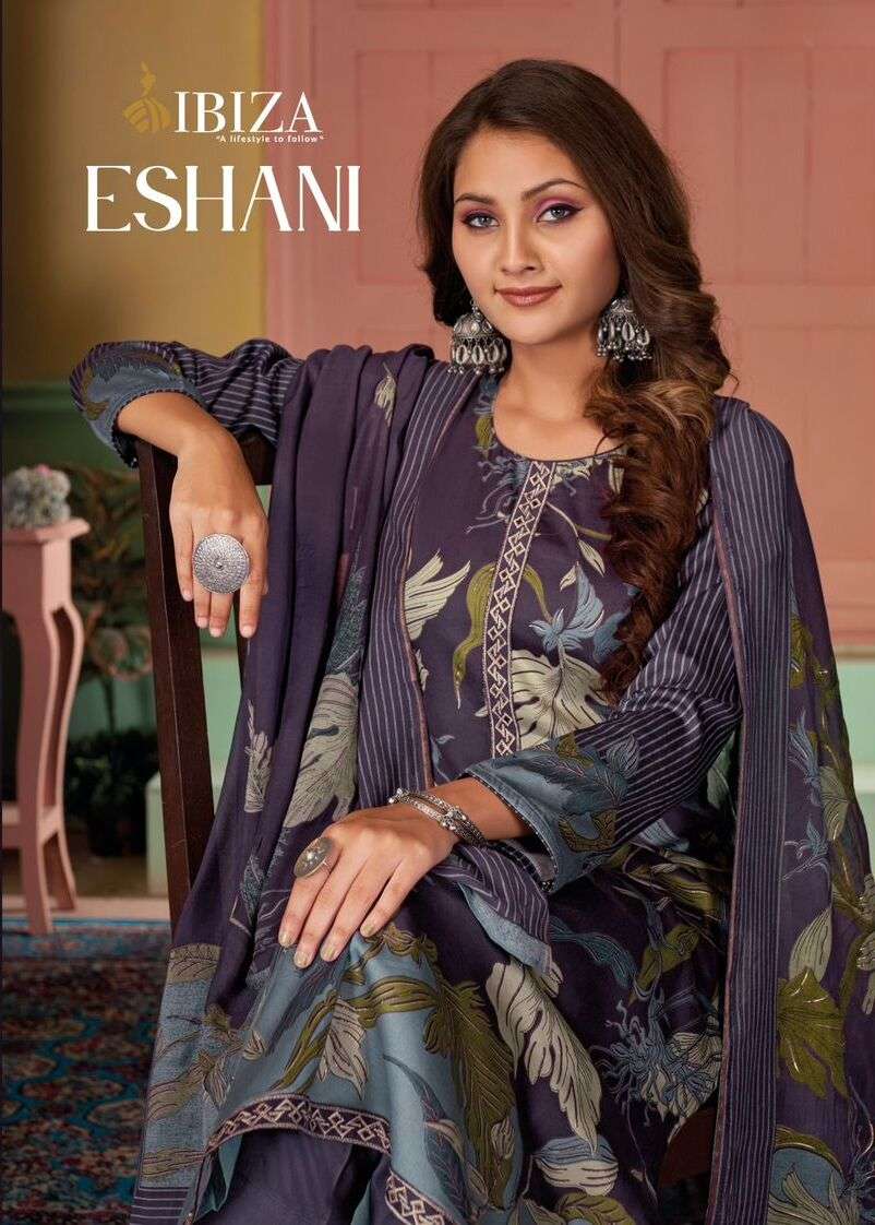 ESHANI BY IBIZA 10722 TO 10725 SERIES PURE JAMM COTTON DIGITAL PRINT DRESSES