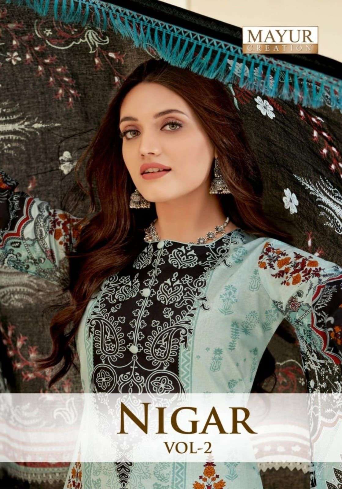 NIGAR VOL-2 BY MAYUR CREATION 1001 TO 1008 SERIES COTTON PRINTED DRESSES