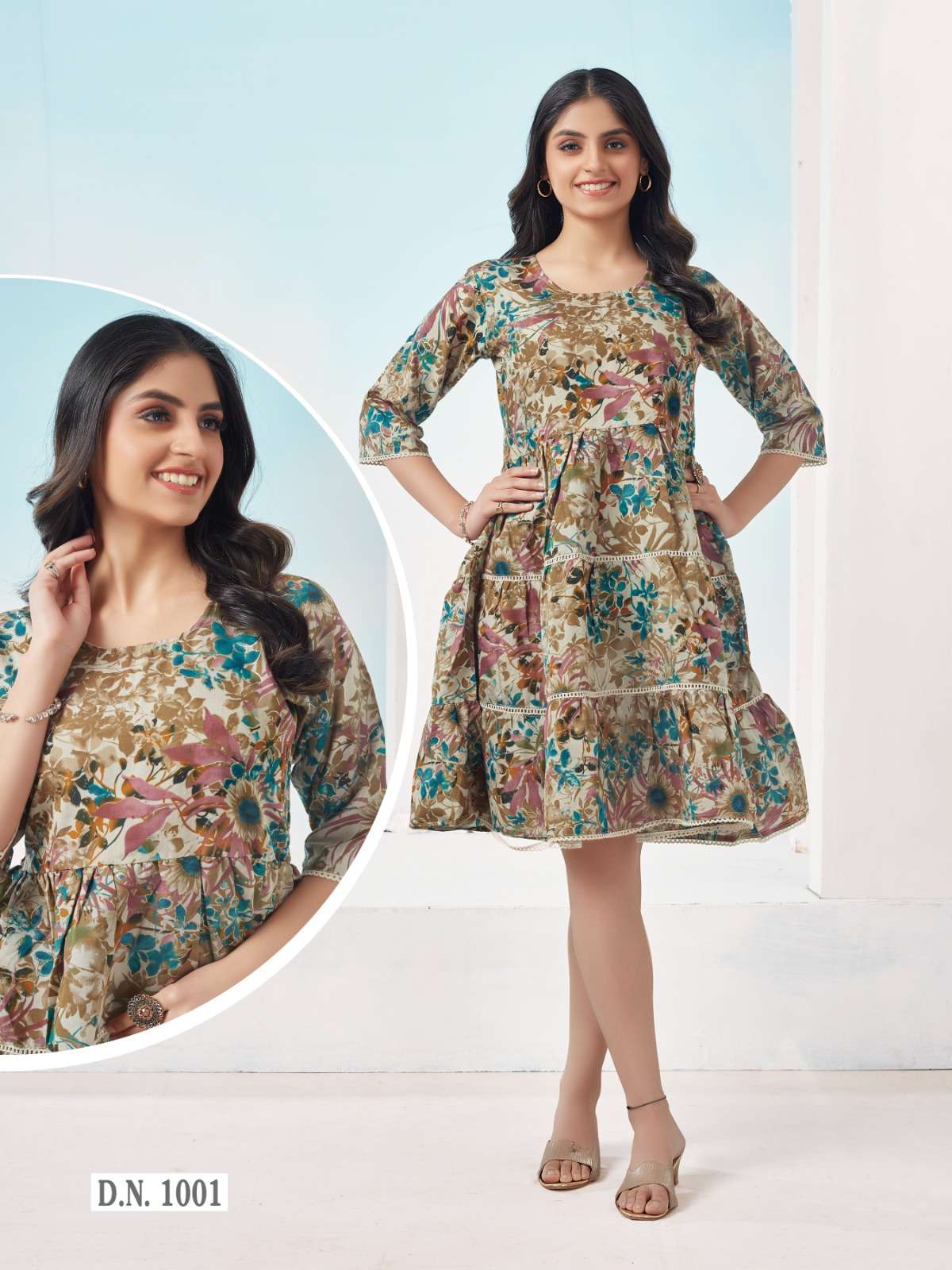 NIMITA VOL-03 BY ASLIWHOLESALE DESIGNER FACNY PURE VISCOSE PRINTED TOPS