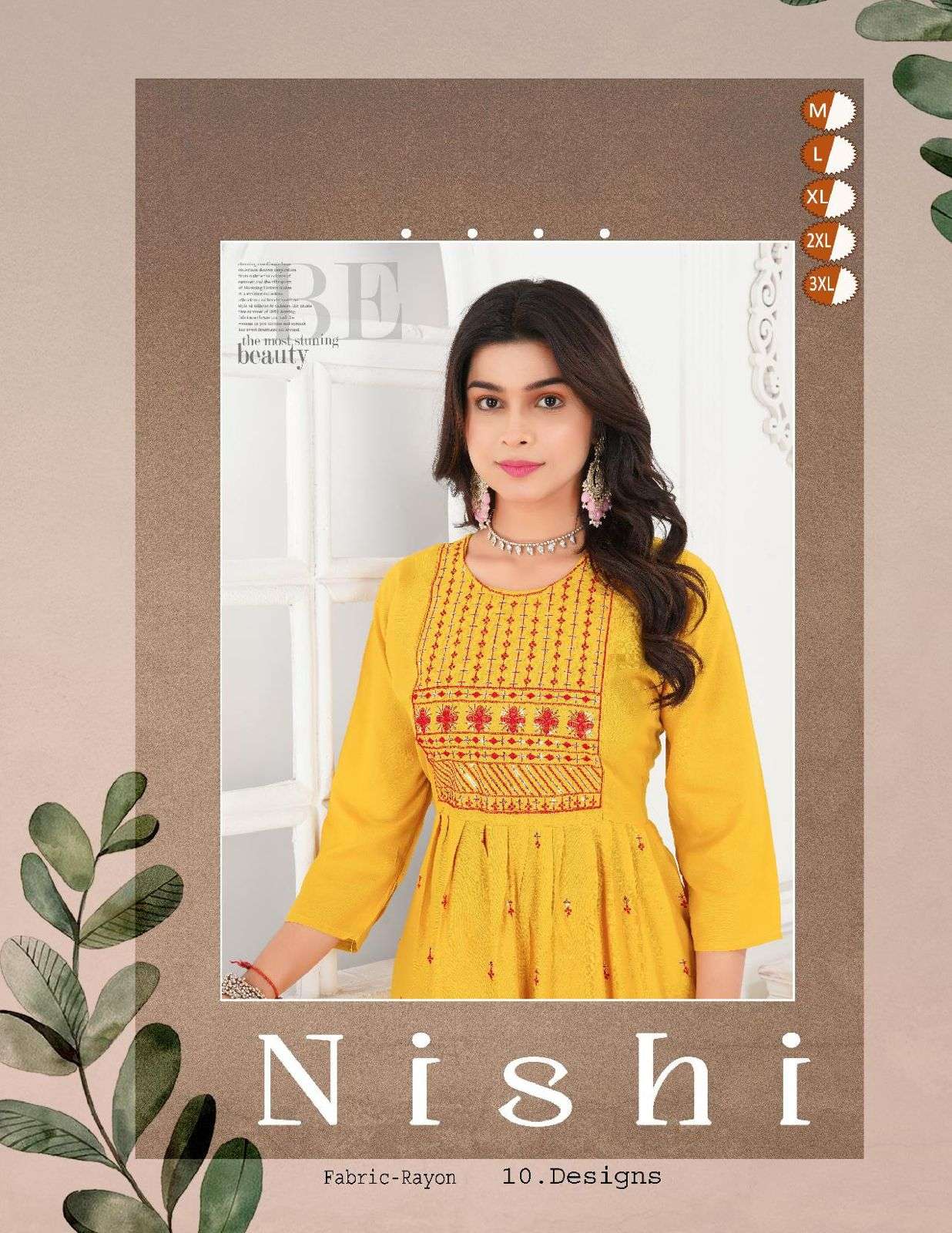 NISHI BY ASLIWHOLESALE DESIGNER FACNY PURE RAYON PRINTED KURTIS