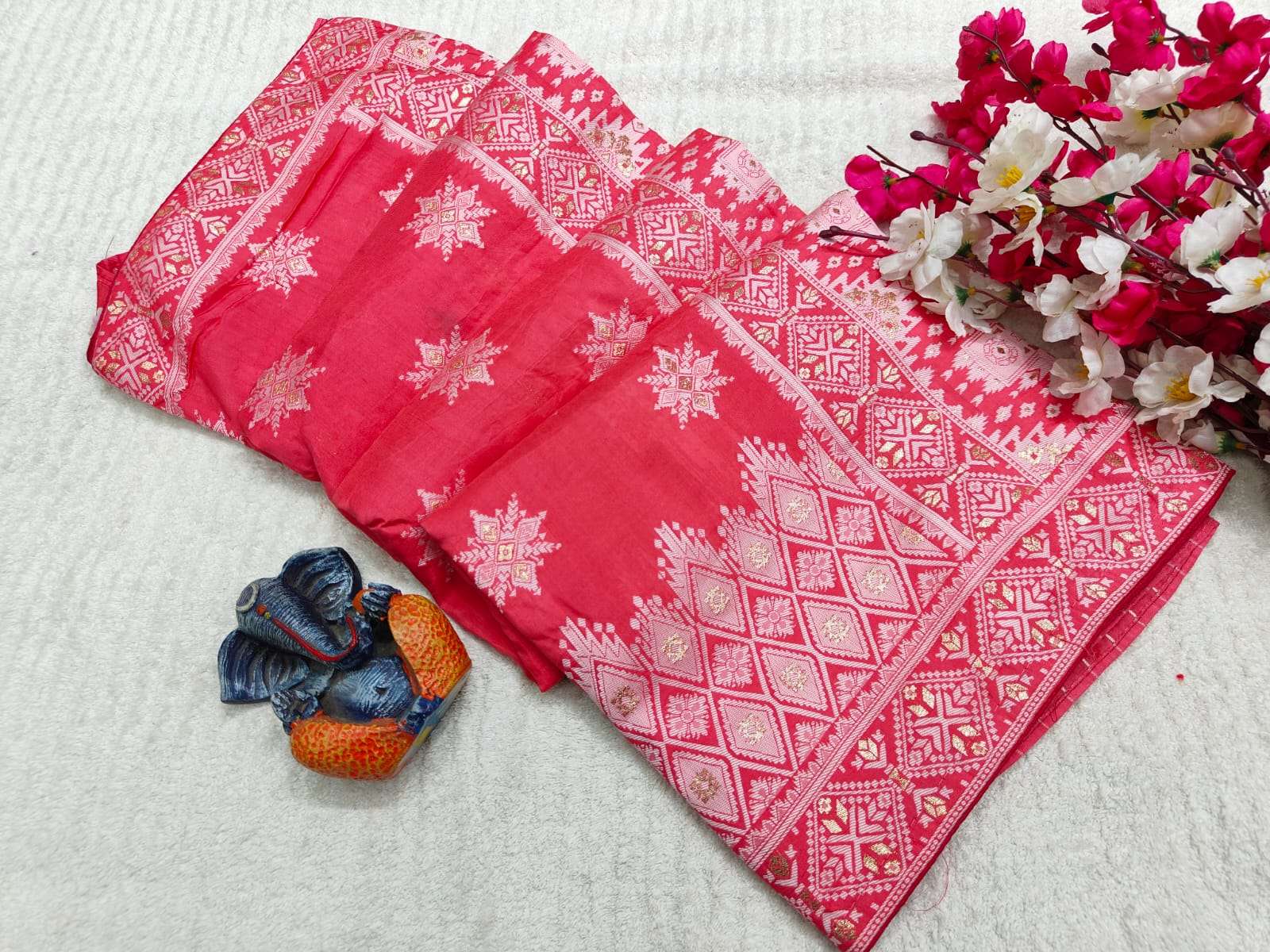 PC KAJAL VOL-50 BY ASLIWHOLESALE SOFT VISCOSE SILK HEAVY BORDER SAREES