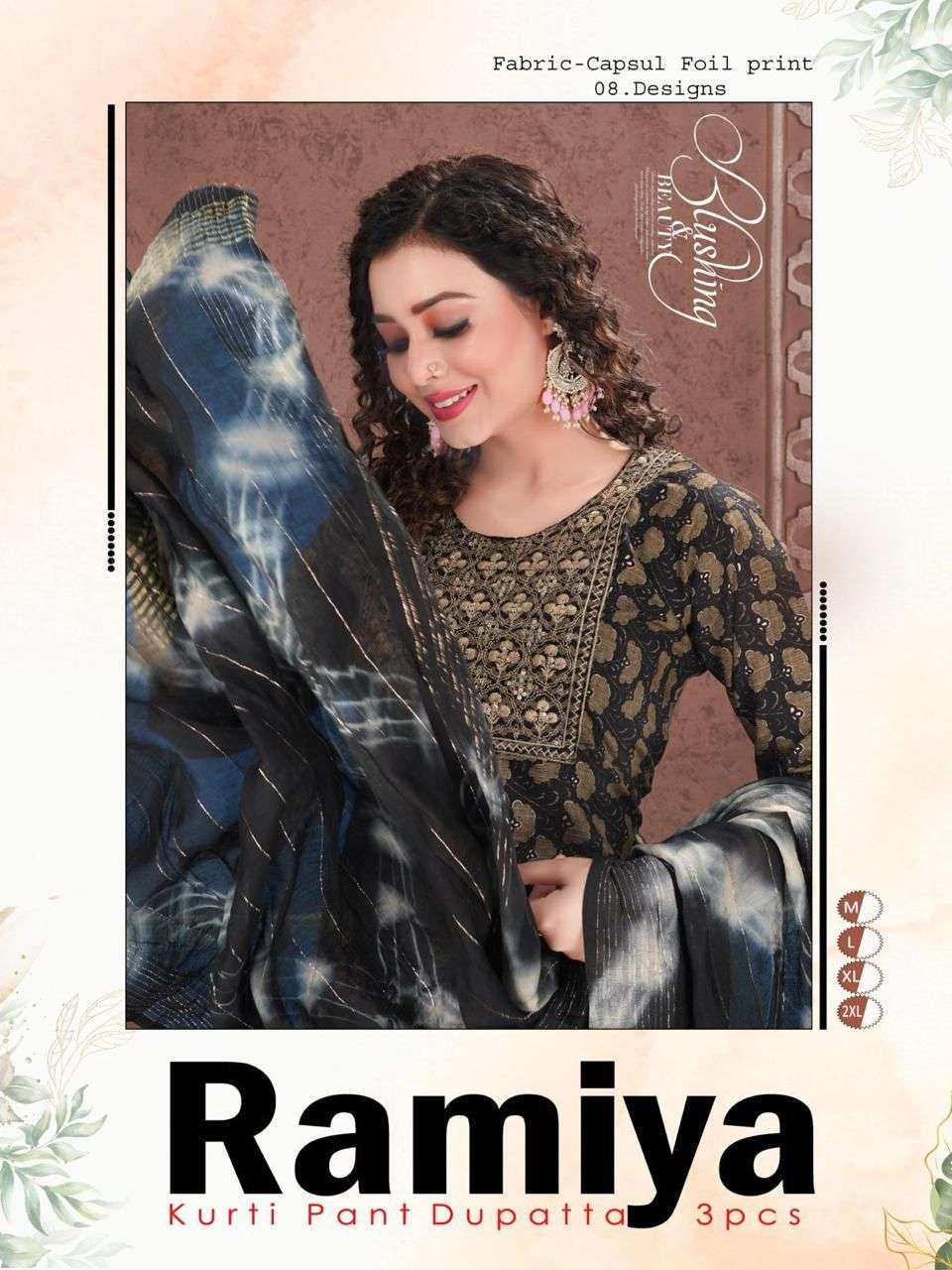 RAMIYA VOL-01 BY FASHION TALK DESIGNER FANCY CAPSULE FOIL PRINT DRESSES