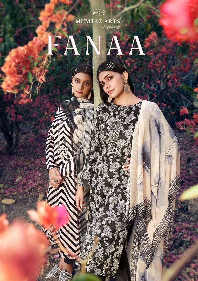 FANAA BY MUMTAZ ARTS 23001 TO 23004 HEAVY COTTON LAWN PRINTED DRESSES