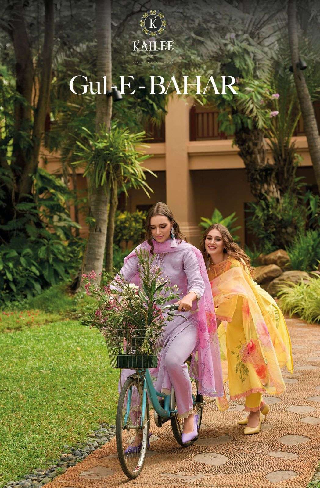 GUL-E-BAHAR BY KALKI FASHION 42601 TO 42606 SERIES COTTON STITCHED DRESSES