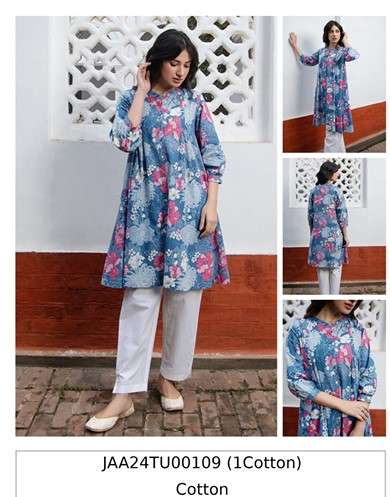 JAA-109 HIT DESIGN BY EXE FASHION DESIGNER FACNY COTTON PRINTED KURTIS