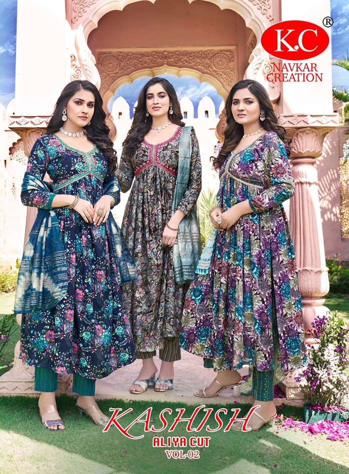 KASHISH VOL-02 BY ASLIWHOLESALE 2001 TO 2008 SERIES DESIGNER RAYON PRINT DRESSES