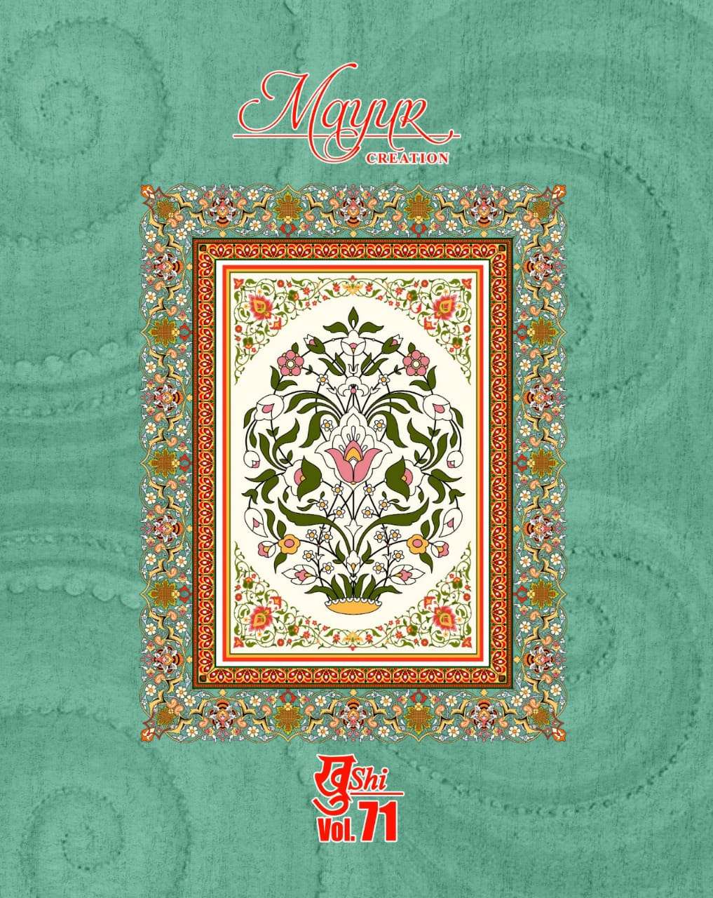 KHUSHI VOL-71 BY MAYUR CREATION 7101 TO 7135 SERIES COTTON PRINT DRESSES