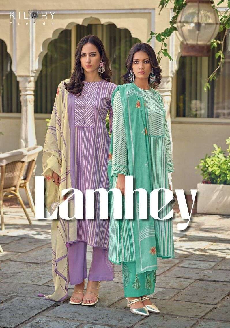 LAMHEY BY KILORY TRENDZ 971 TO 978 SERIES JAMM COTTON FANCY WORK DRESSES