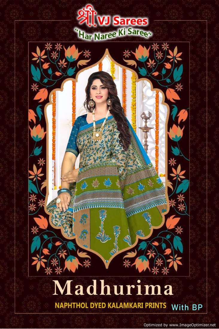 MADHURIMA VOL-01 BY ASLIWHOLESALE DESIGNER COTTON PRINTED SAREES