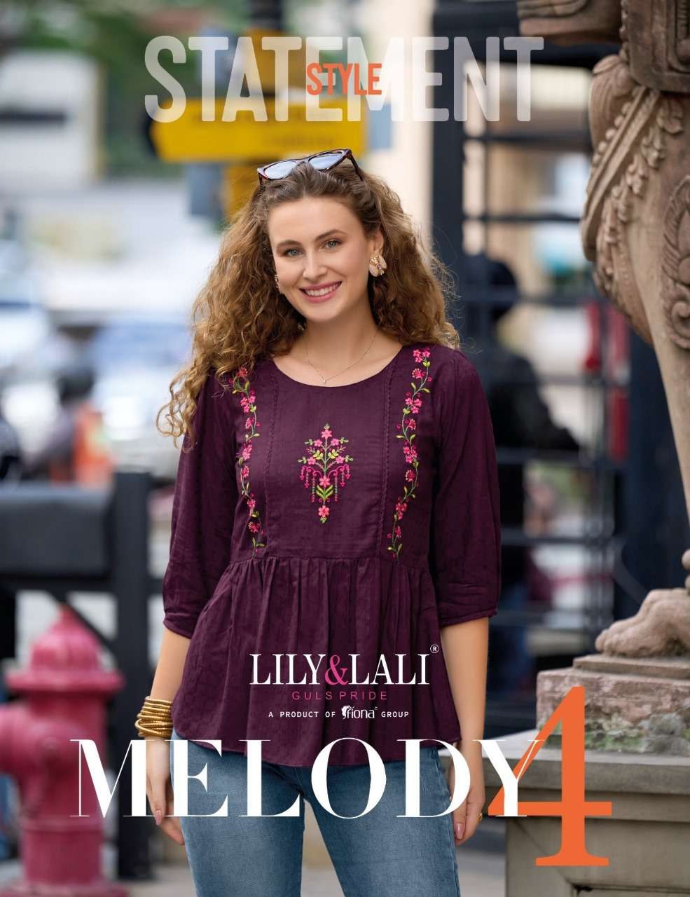 MELODY VOL-4 BY LILY AND LALI 18101 TO 18108 SERIES VISCOSE RAYON TOPS