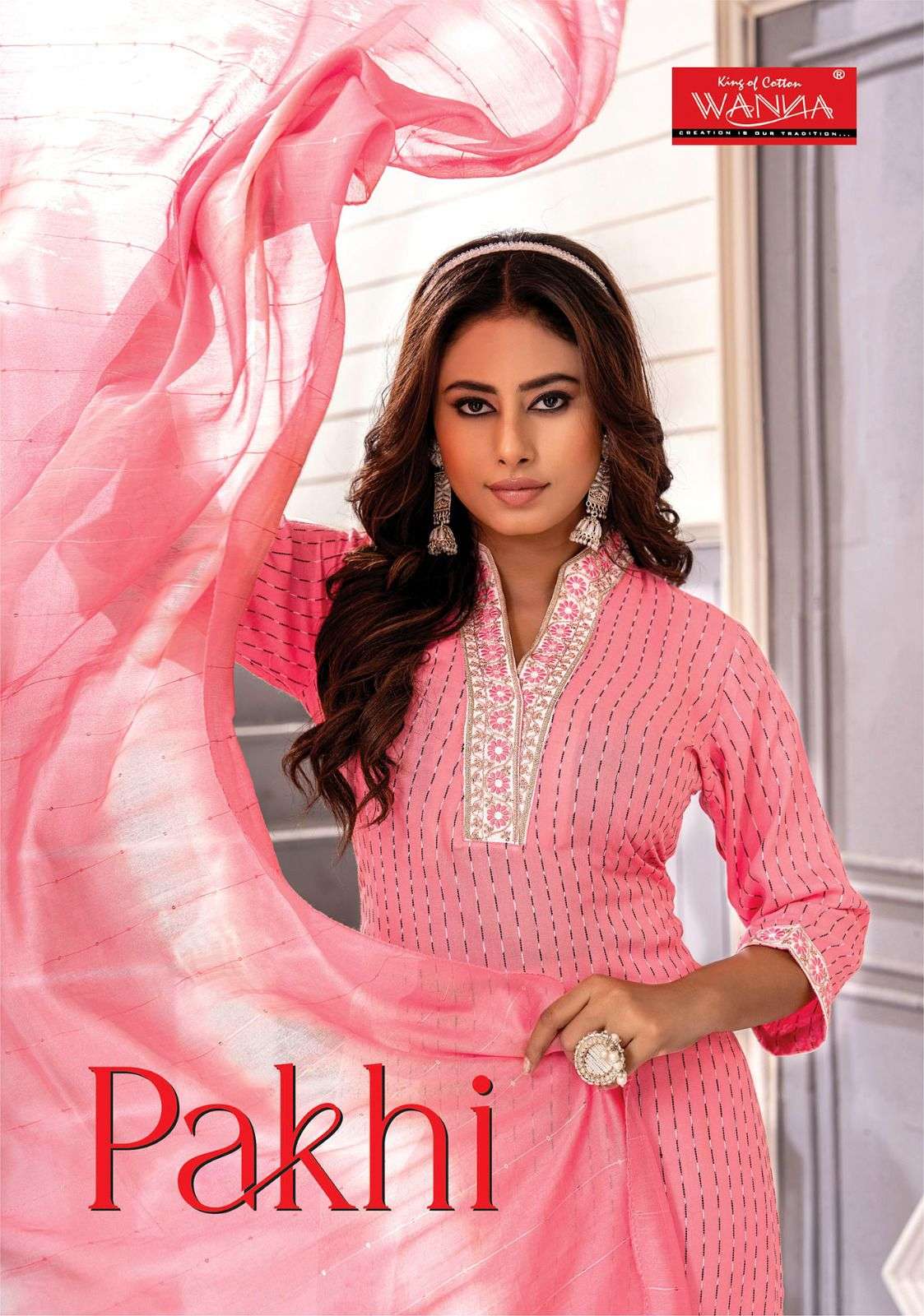 PAKHI BY WANNA LOOKS 1001 TO 1008 SERIES PURE RAYON PRINTED DRESSES