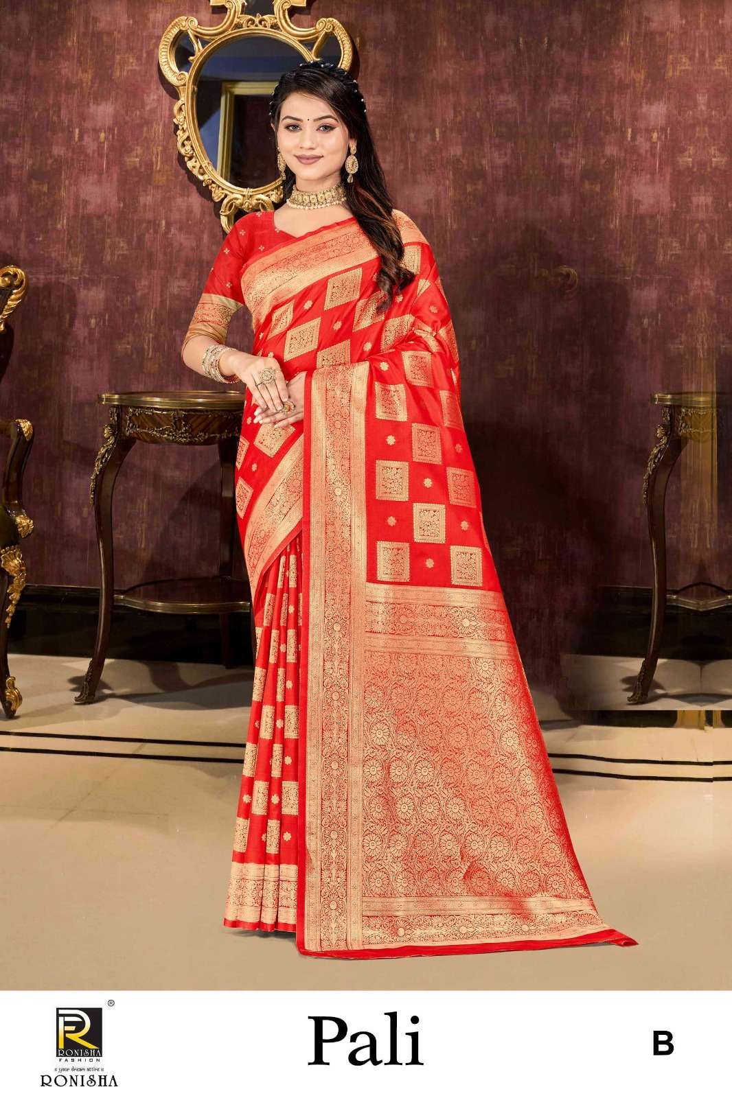 PALI BY RONISHA FASHION DESIGNER FANCY BANARASI SILK SAREES