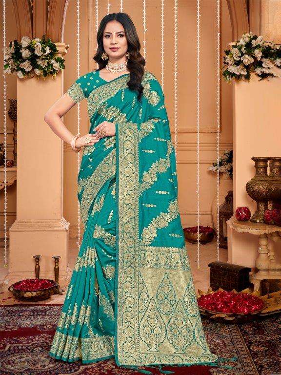 PLAZZO SILK VOL-01 BY BUNAWAT DESIGNER FANCY SILK PRINT SAREES