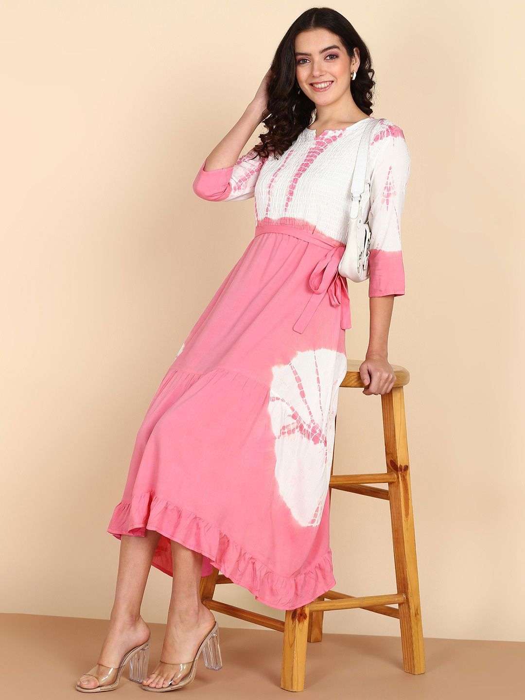 RAMIYA VOL-188 BY ASLIWHOLESALE DESIGNER FACNY VICOSE RAYON PRINT KURTIS