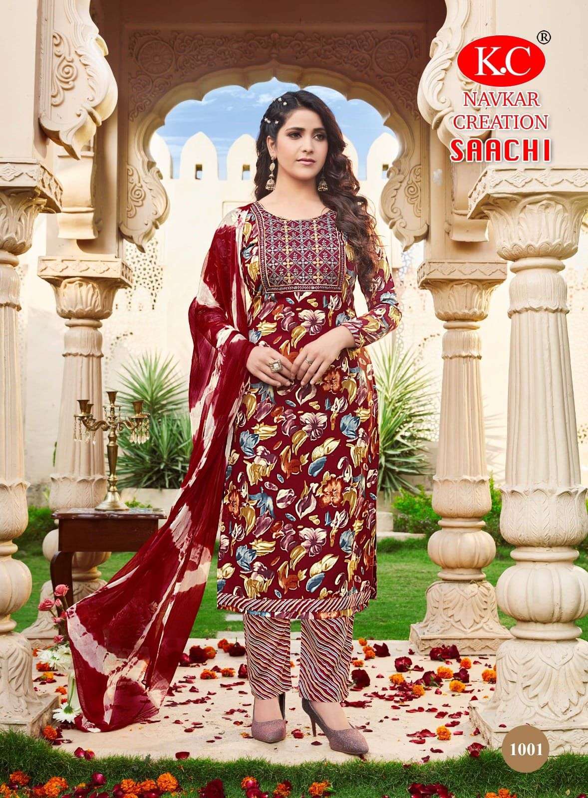 SAACHI VOL-01 BY ASLIWHOLESALE DESIGNER FACNY CAPSULE FOIL PRINT DRESSES