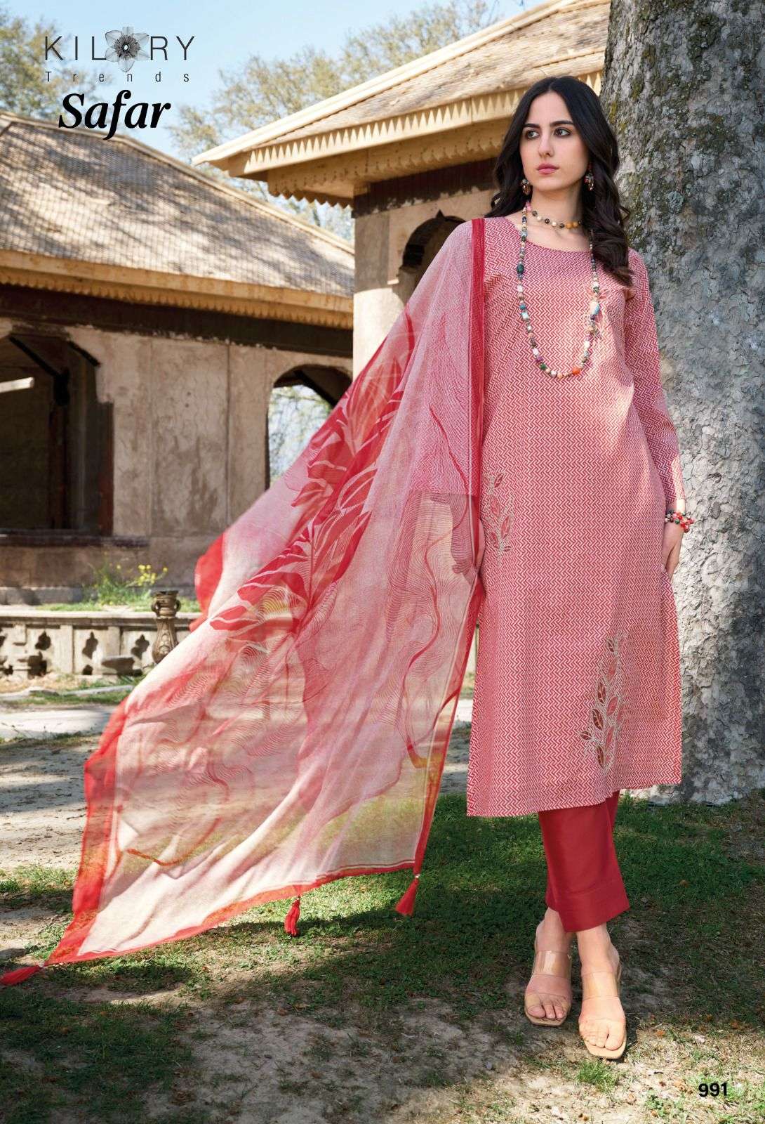 SAFAR BY KILORY TRENDZ 991 TO 994 SERIES JAMM COTTON FANCY WORK DRESSES