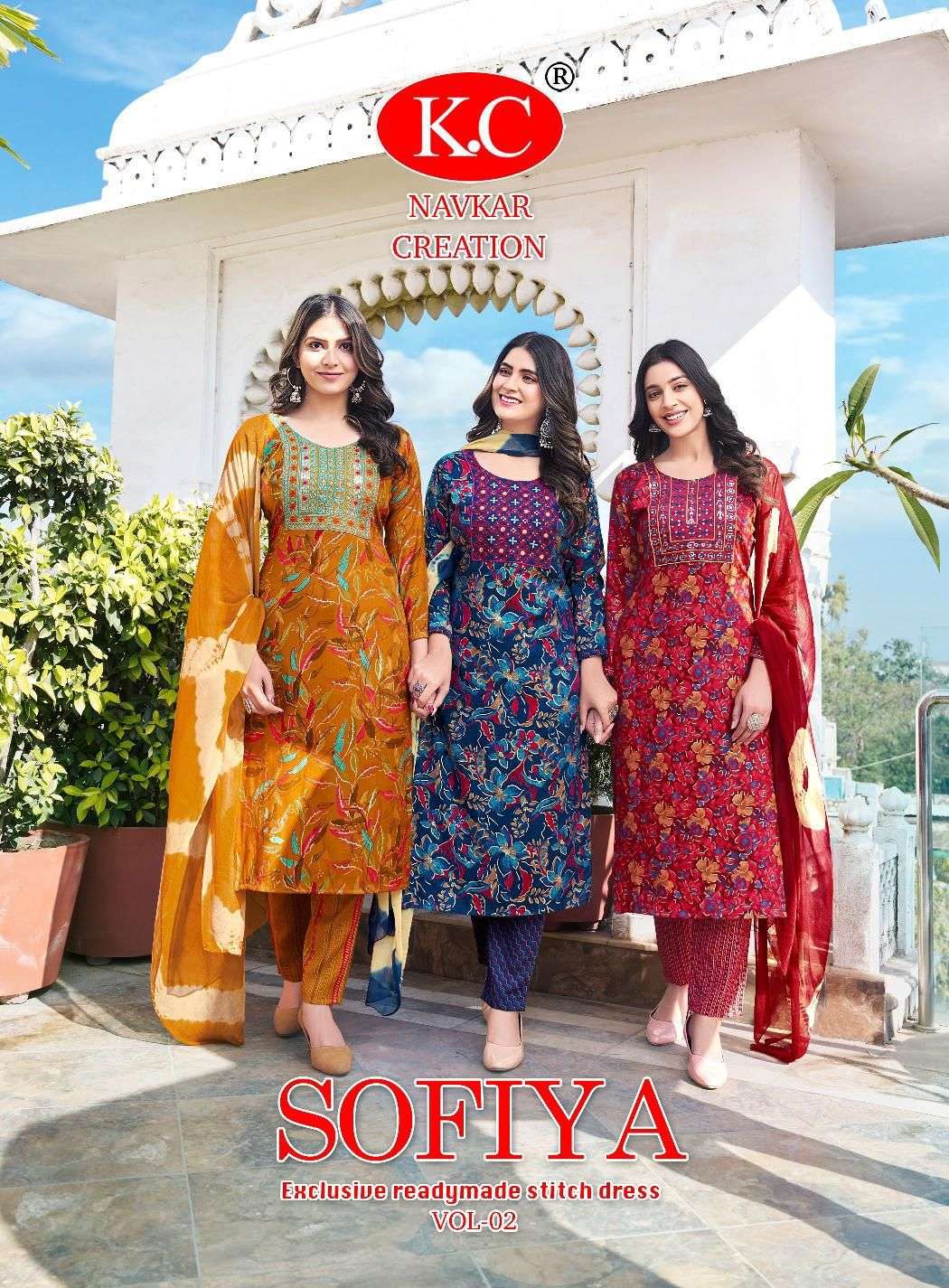 SOFIYA VOL-02 BY ASLIWHOLESALE DESIGNER FACNY CAPSUL FOIL PRINT DRESSES