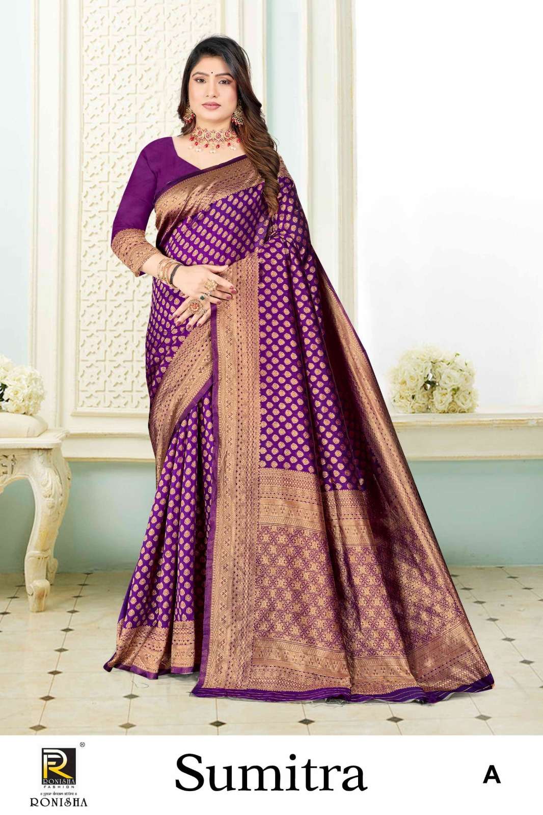 SUMITRA BY RONISHA FASHION DESIGNER FANCY BANARASI SILK SAREES