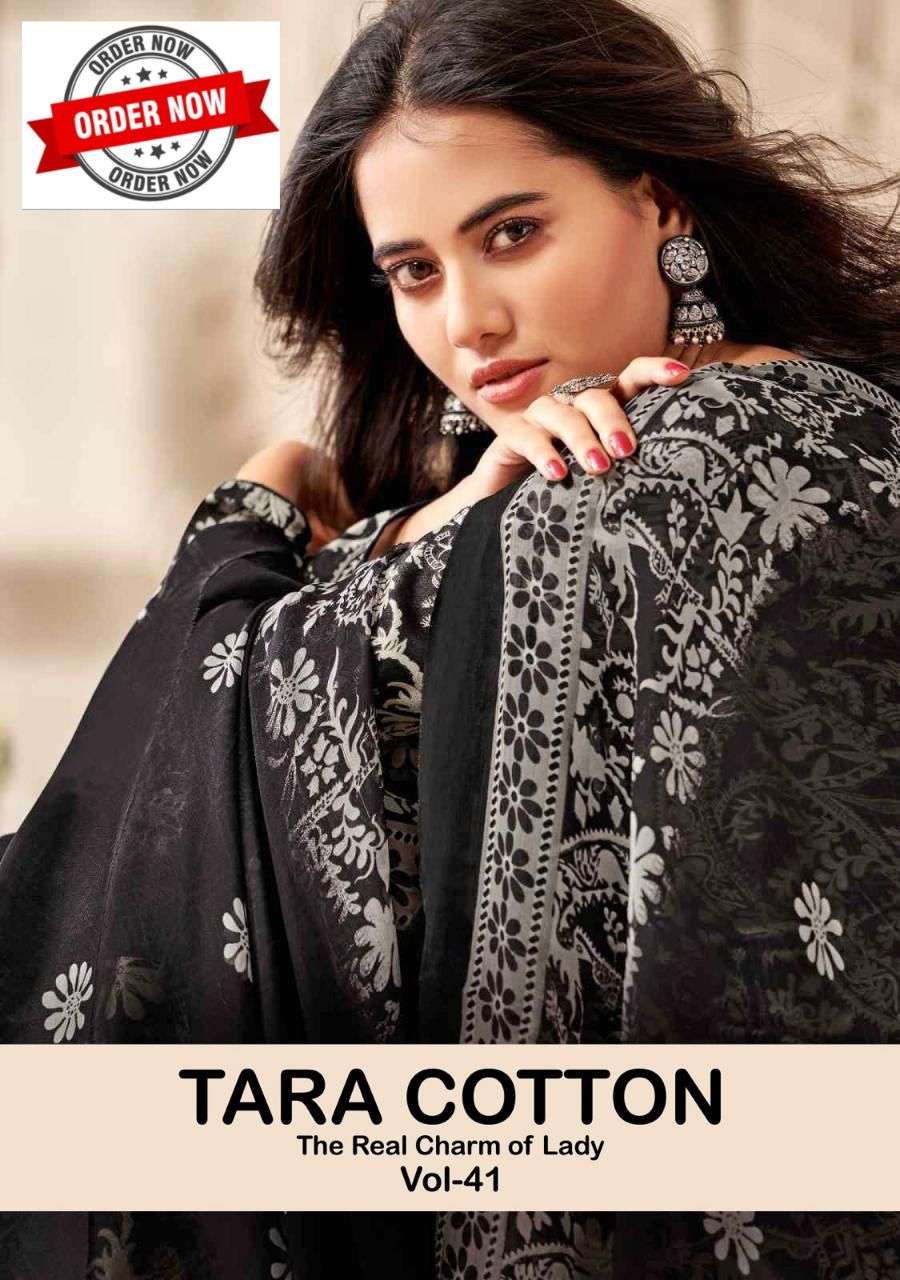 TARA VOL-41 BY ASLIWHOLESALE DESIGNER FACNY COTTON PRINT DRESSES