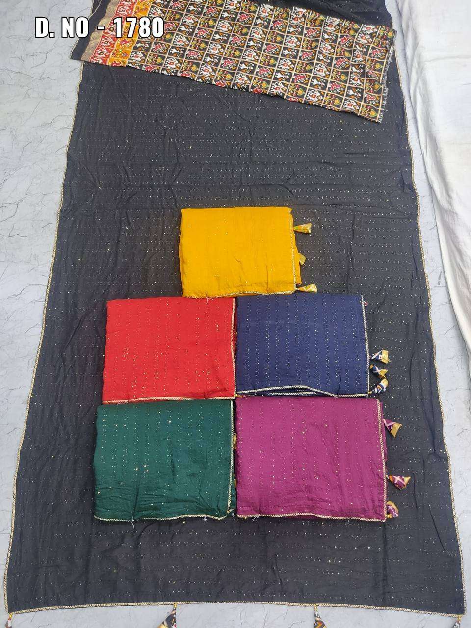 1780 COLOUR BY ASLIWHOLESALE DESIGNER SOFT FANCY COTTON SILK WORK SAREES