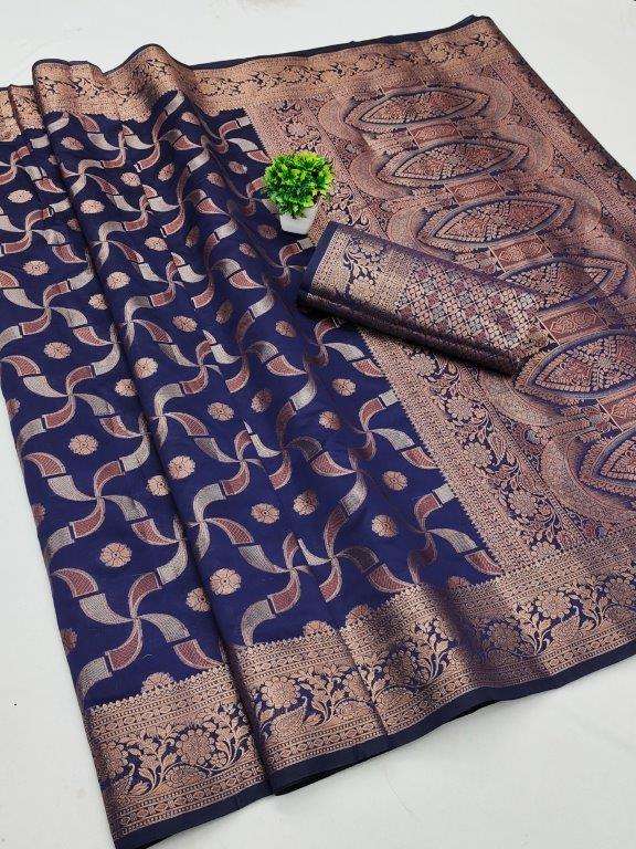 3278 KAVYA-5 BY ASLIWHOLESALE DESIGNER SOFT LITCHI SILK WEAVING SAREES