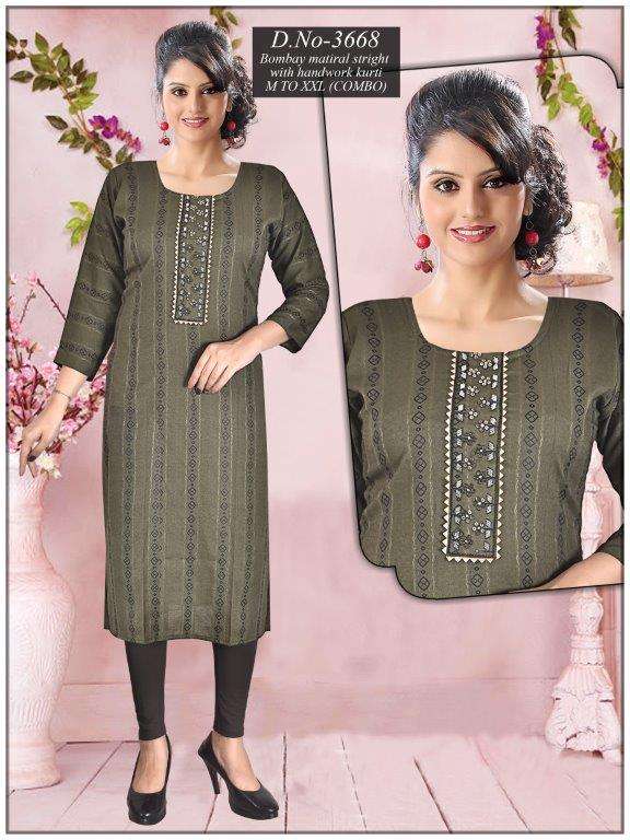 BADAMI VOL-01 BY ASLIWHOLESALE DESIGNER FACNY BOMBAY PRINT KURTIS