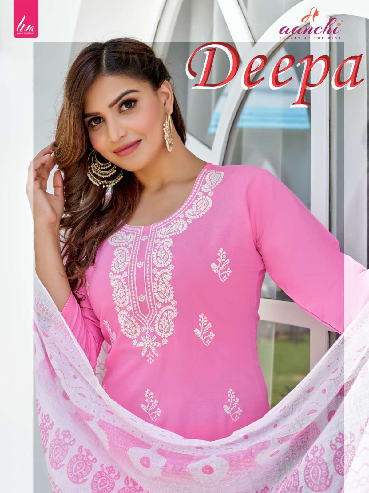 DEEPA BY AANCHI 1001 TO 1005 SERIES FANCY RAYON PRINT DRESSES