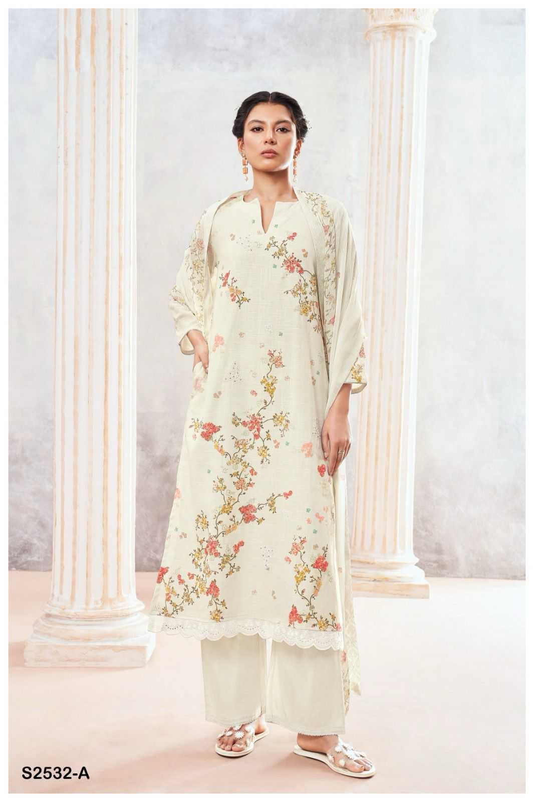 EMINE 2532 BY GANGA FASHIONS HEAVY PREMIUM COTTON DIGITAL PRINT DRESSES