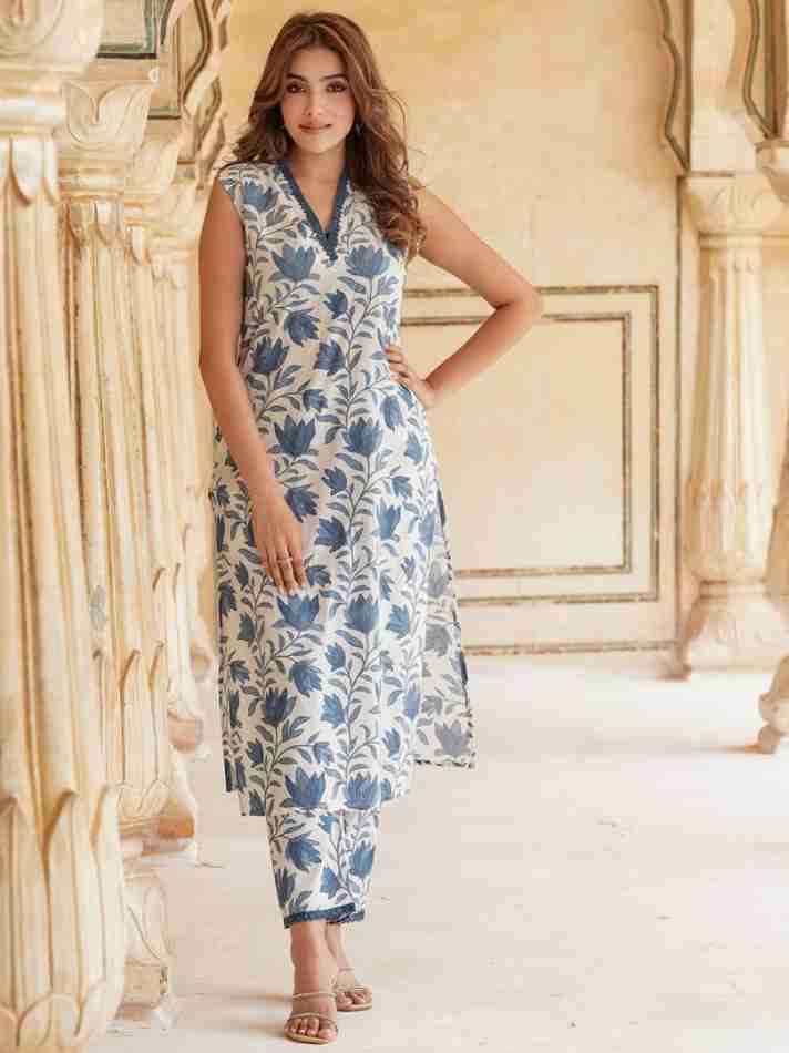 HIMANSHI VOL-122 BY ASLIWHOLESALE DESIGNER COTTON PRINT KURTIS AND PANTS