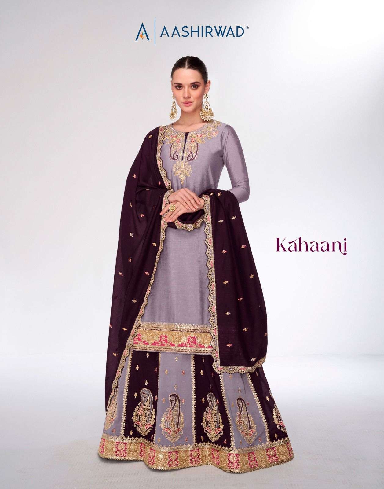 KAHAANI BY AASHIRWAD CREATION 9986 TO 9988 SERIES DESIGNER PREMIUM SILK DRESSES