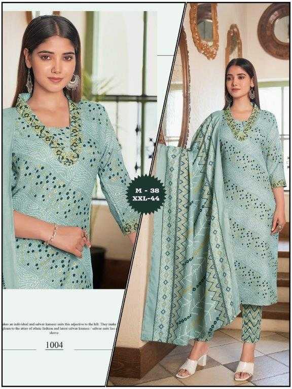 KALA VOL-19 BY ASLIWHOLESALE DESIGNER FACNY COTTON PRINTED DRESSES