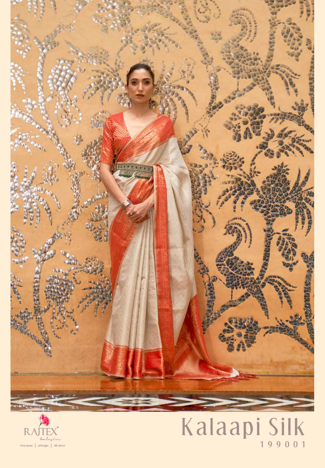 KALAAPI SILK BY RAJTEX 199001 TO 199006 SERIES HANDLOOM WEAVING SILK SAREES