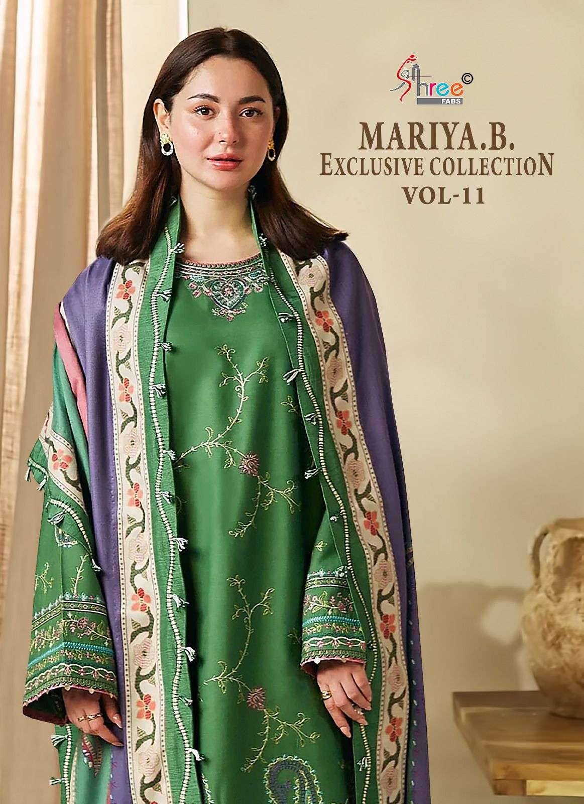 MARIYA.B. EXCLUSIVE COLLECTION VOL-11 BY SHREE FABS RAYON COTTON PAKISTANI DRESSES