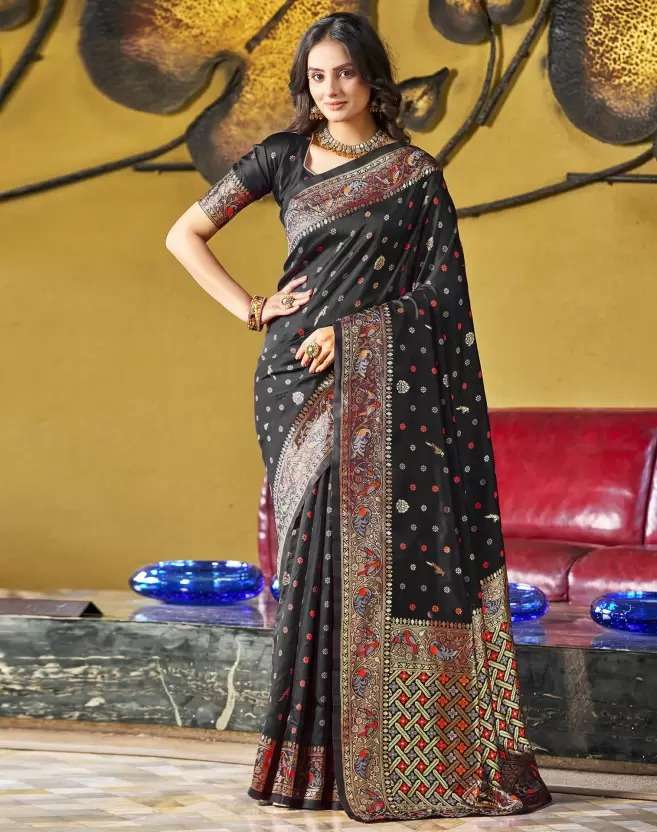 MEERA BY ASLIWHOLESALE DESIGNER FANCY SOFT SILK PRINTED SAREES