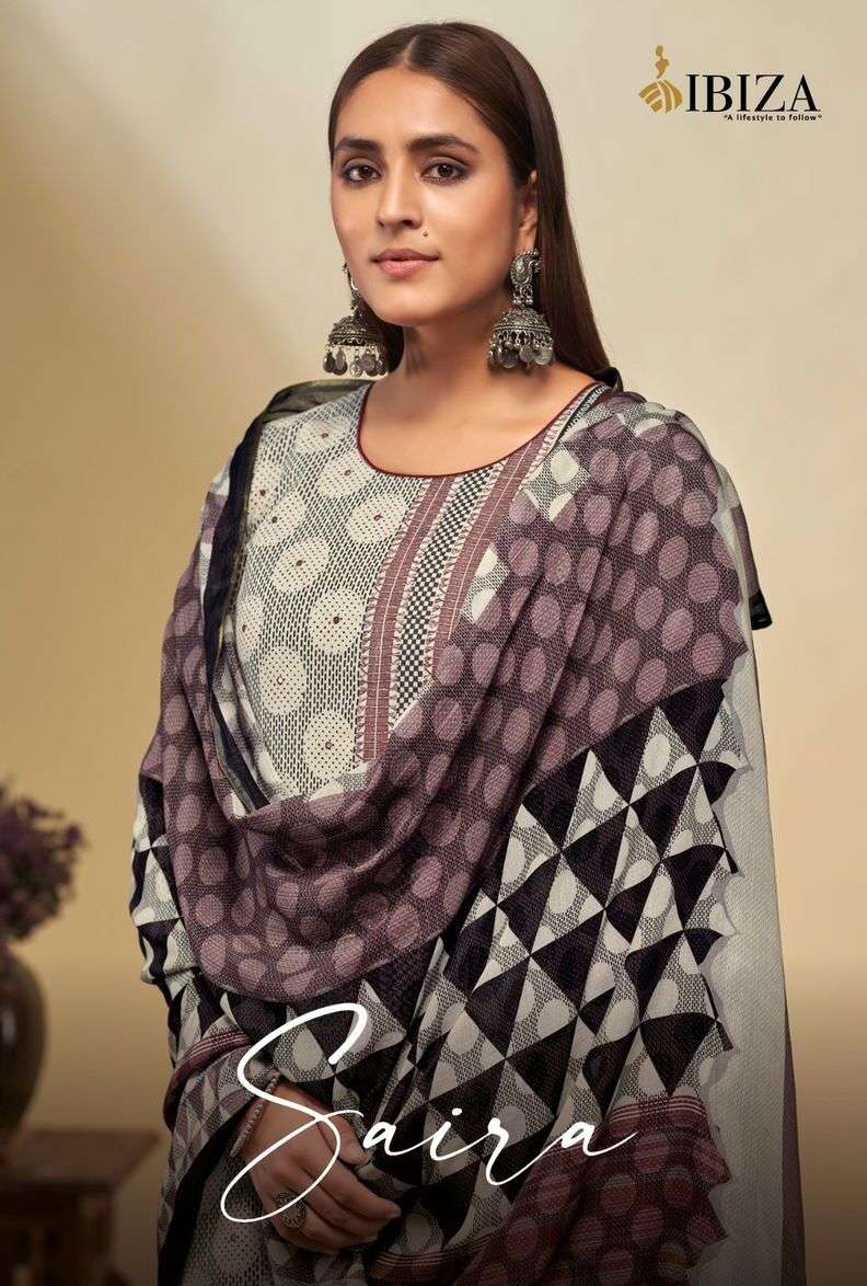 SAIRA BY IBIZA 10857 TO 10858 SERIES PURE LAWN COTTON DIGITAL PRINT DRESSES