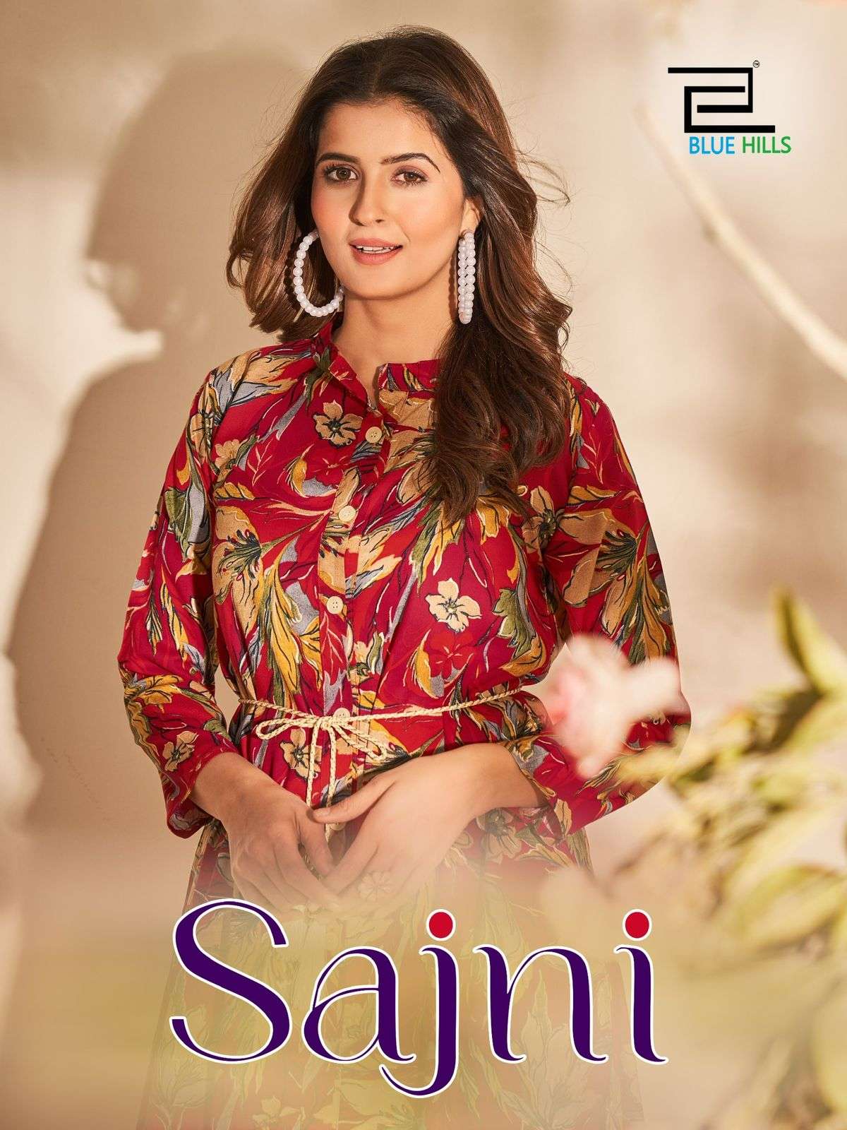 SAJNI BY BLUE HILLS 1001 TO 1006 SERIES 14 KG RAYON PRINTED KURTIS