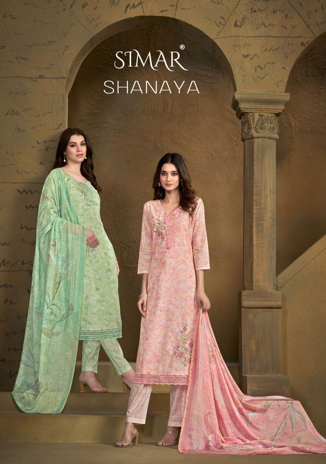 SHANAYA BY SIMAR HEAVY PREMIUM COTTON LAWN DIGITAL PRINT DRESSES