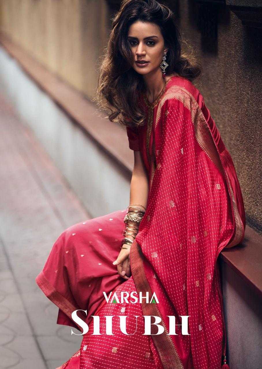 SHUBH BY VARSHA 01 TO 05 SERIES PREMIUM MUSLIN DIGITAL PRINTED DRESSES