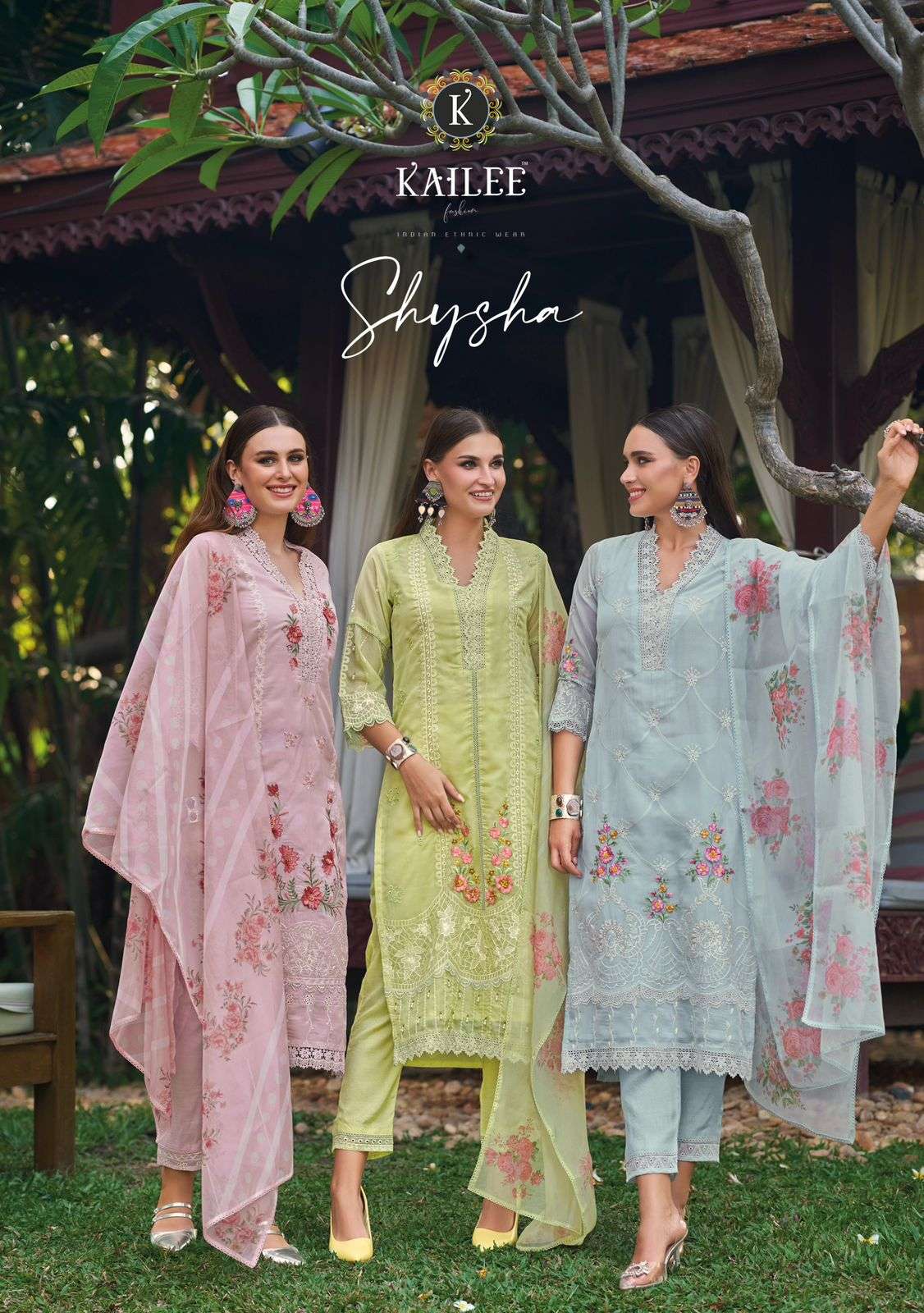 SHYSHA BY KALKI FASHION 42641 TO 42643 SERIES COTTON STITCHED DRESSES