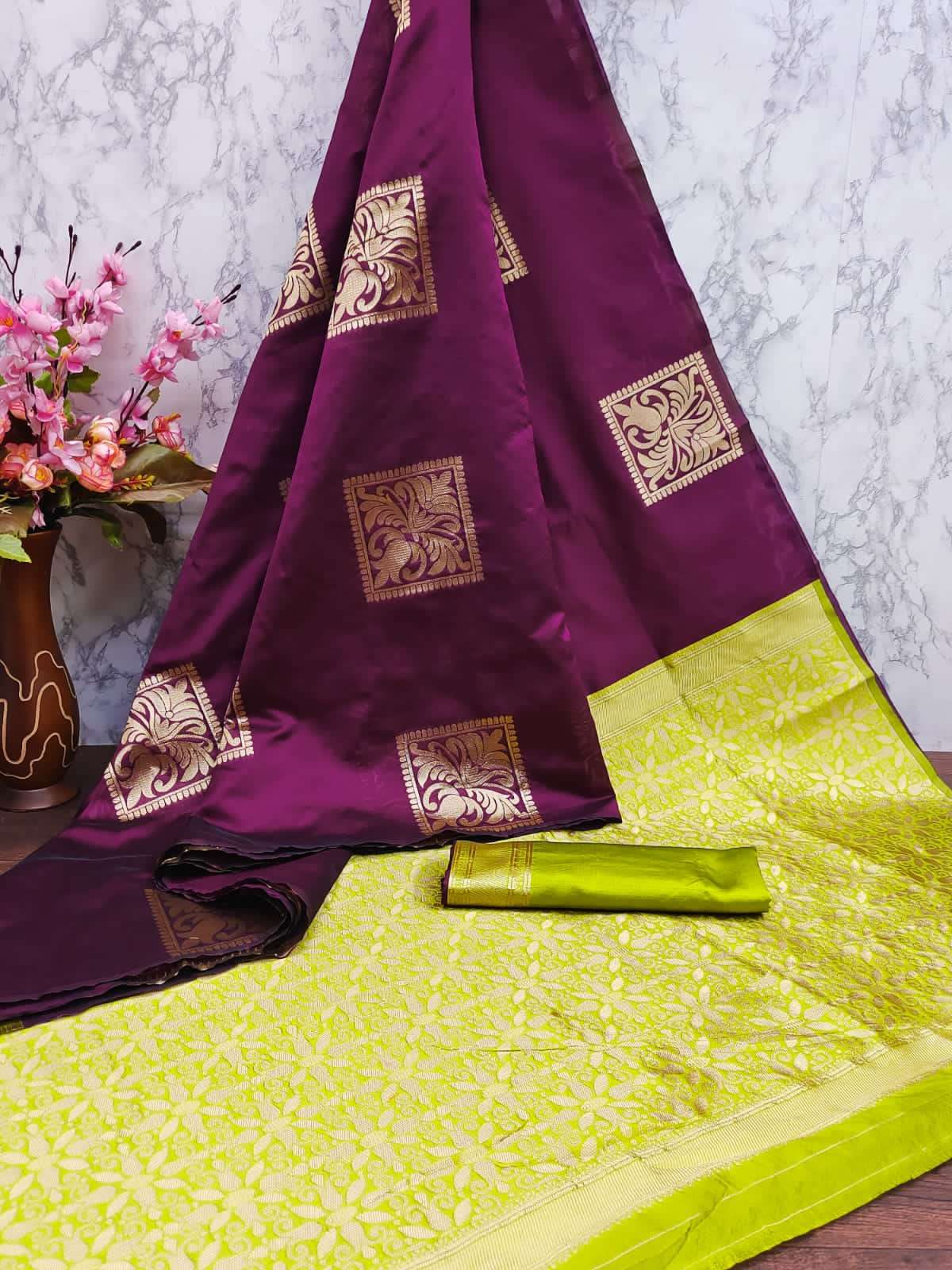 SILK BUTTA BY ASLIWHOLESALE DESIGNER FANCY SOFT SILK PRINTED SAREES