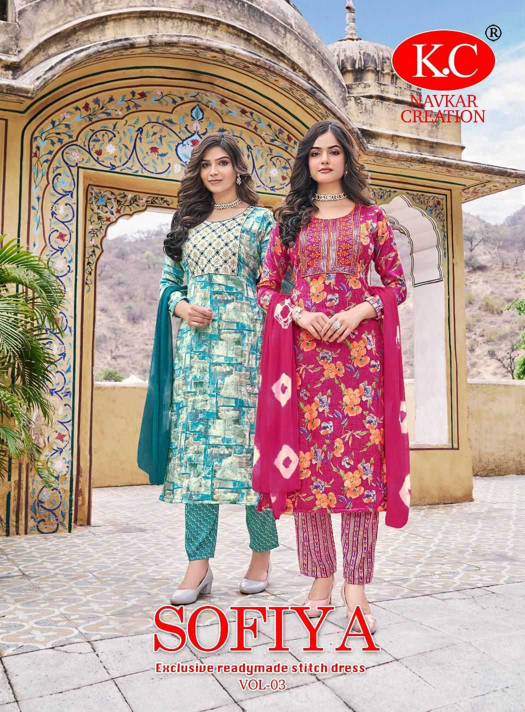 SOFIYA VOL-03 BY ASLIWHOLESALE DESIGNER FACNY CAPSUL FOIL PRINT DRESSES