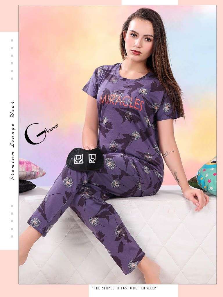 SUMMER SPECIAL 325 BY ASLIWHOLESALE SINKER HOSIERY COTTON PRINTED NIGHT DRESSES