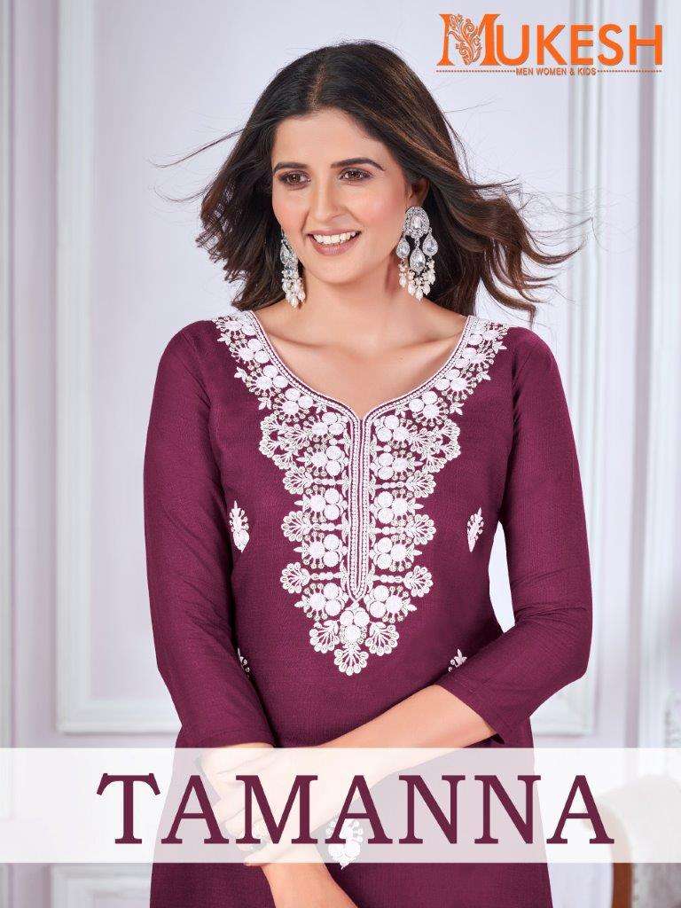 TAMANNA BY ASLIWHOLESALE 1001 TO 1006 SERIES COTTON SLUB PRINT KURTIS