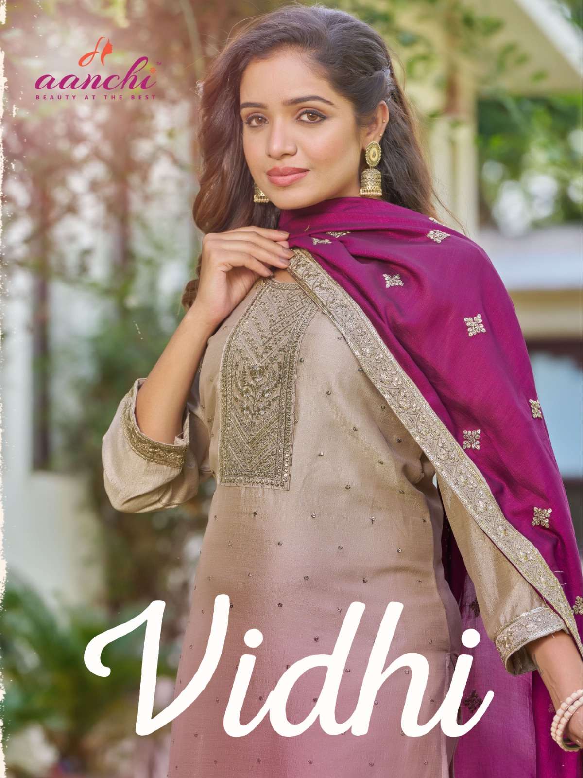 VIDHI BY AANCHI 1001 TO 1004 SERIES FANCY VICHITRA PRINT DRESSES