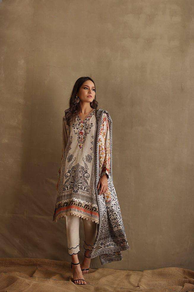 AFSANA ZEEL 2122 BY ASLIWHOLESALE COTTON EMBROIDERY PAKISTANI DRESS