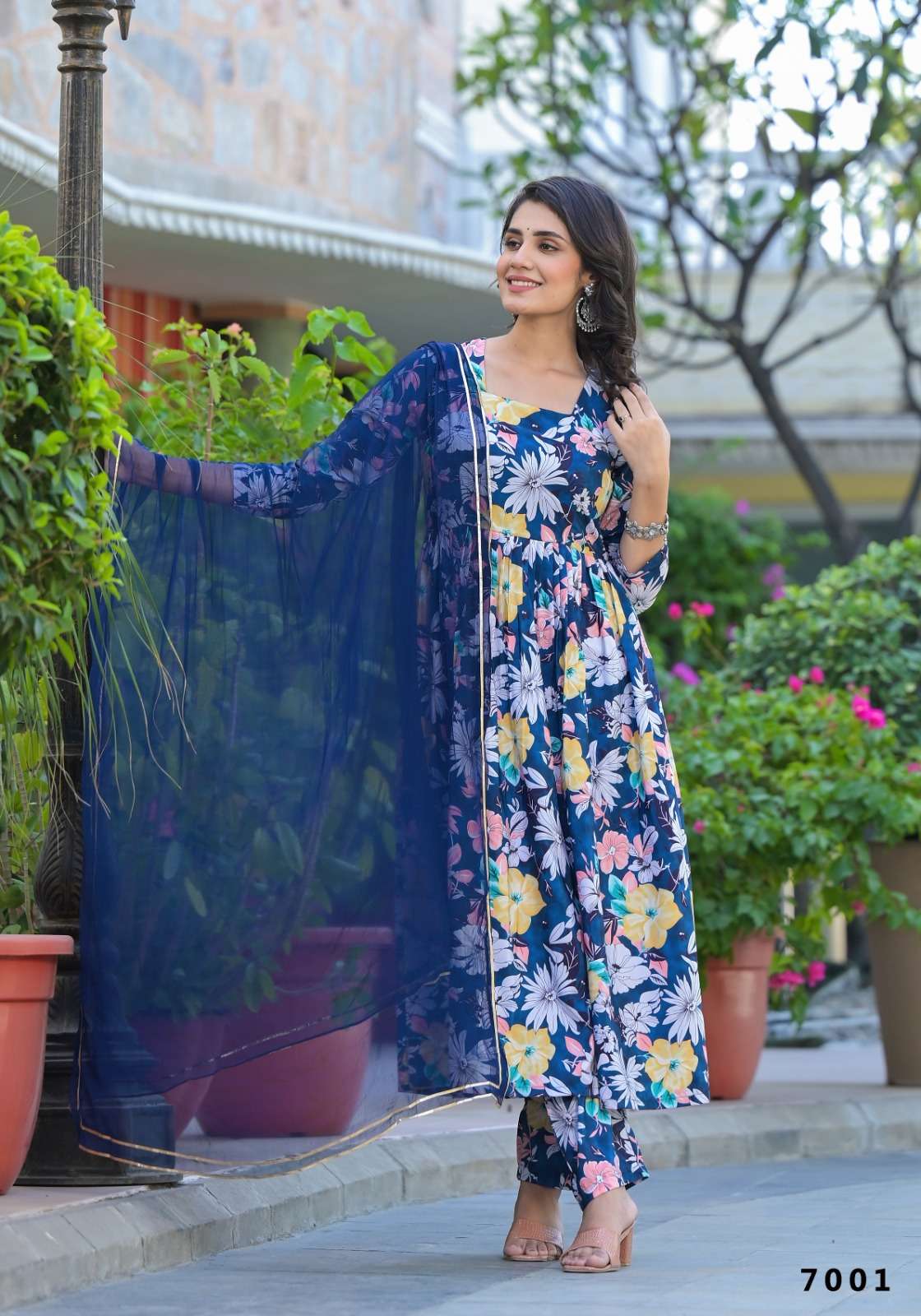 ALFAZ VOL-07 BY ASLIWHOLESALE DESIGNER FACNY COTTON PRINT DRESSES