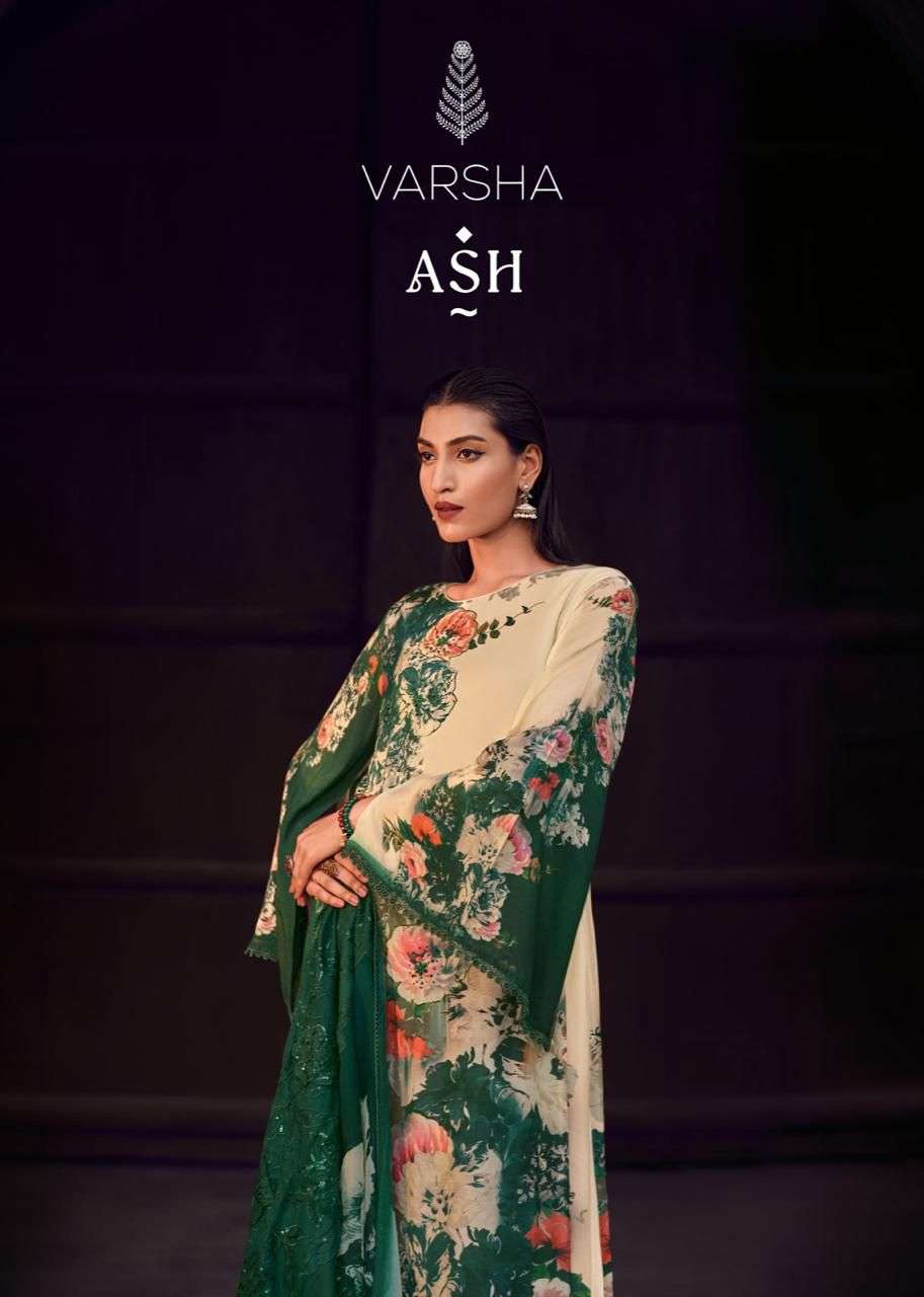 ASH BY VARSHA 01 TO 05 SERIES VISCOSE MUSLIN DIGITAL PRINTED DRESSES