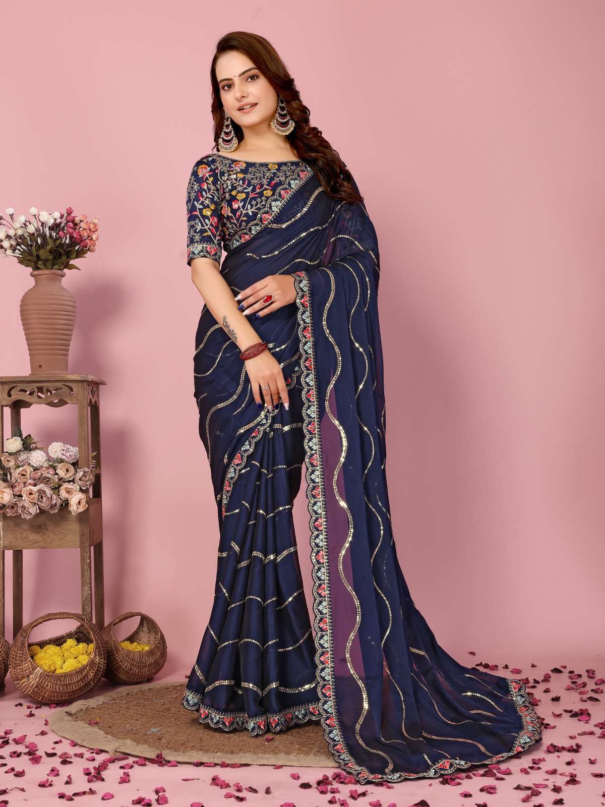 BALAJI VOL-02 BY ASLIWHOLESALE DESIGNER SOFT RANGOLI SILK PRINTED SAREES